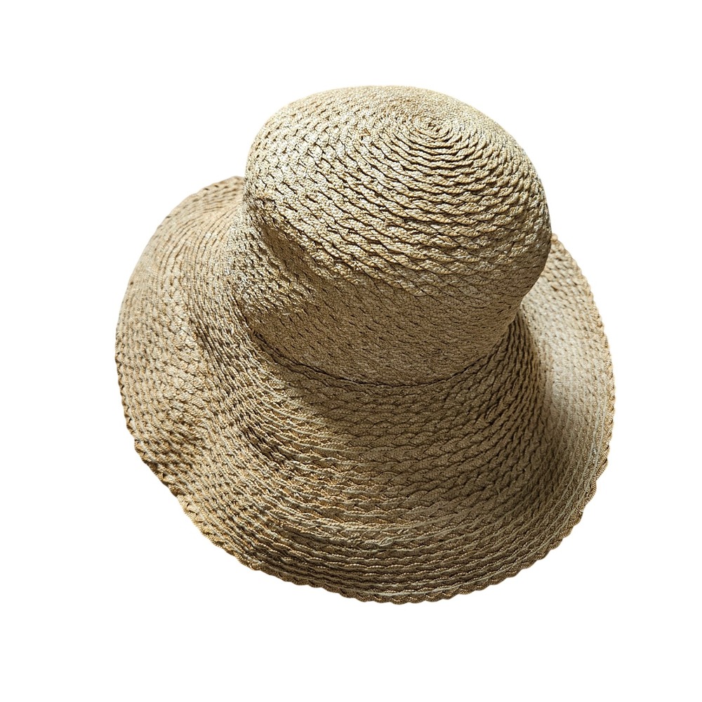 Annabel Ingall Womens Woven Raffia Straw Sun Hat Wide Brim Australia Boho Resort